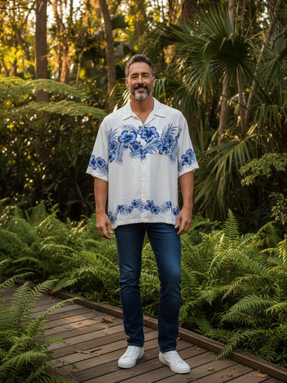 Honolua Surf Company Handcrafted with Aloha Silk Hawaiian Button Up Shirt VTG